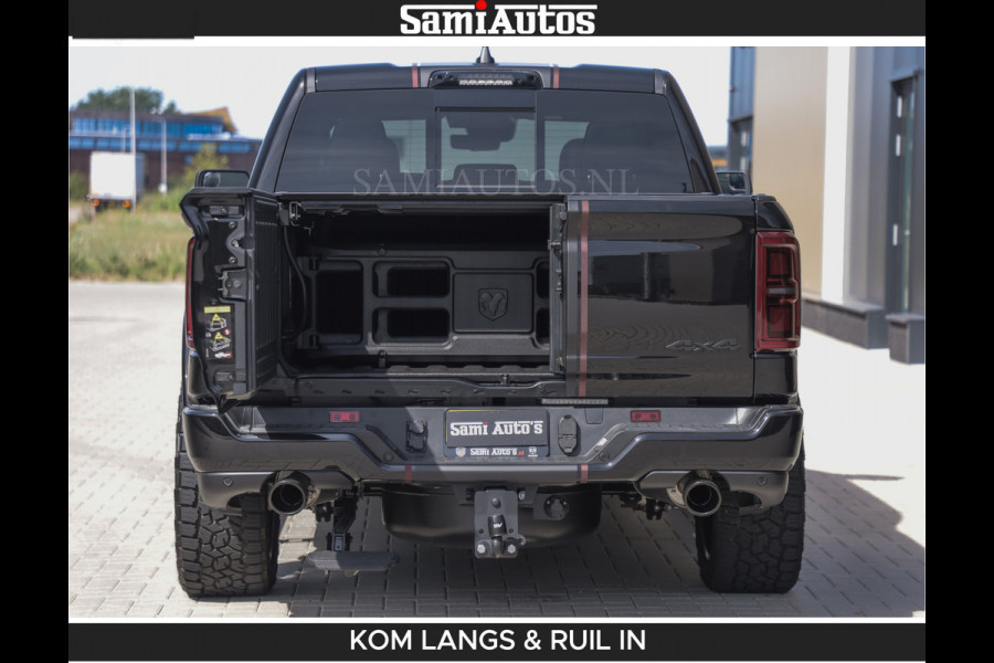 Dodge Ram Limited 540 PK | HUD | LUCHTVERING | MASSAGE | PASSAGIERSSCHERM | De Meest Luxe en Volle Pick-Up in zijn Klasse | Comfortabele Dubbele Cabine met Royale 5 Zitplaatsen | BPM vrij | Nu Leverbaar uit Voorraad | Voorraad Nr 2335 - 5153 | De specialist in Amerikaanse pick‑ups in Nederland en Europa.