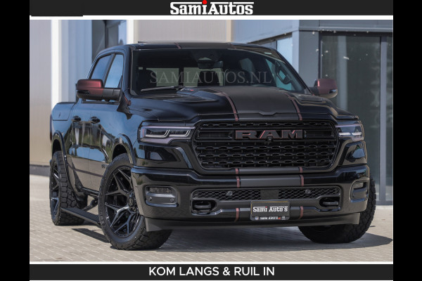 Dodge Ram Limited 540 PK | HUD | LUCHTVERING | MASSAGE | PASSAGIERSSCHERM | De Meest Luxe en Volle Pick-Up in zijn Klasse | Comfortabele Dubbele Cabine met Royale 5 Zitplaatsen | BPM vrij | Nu Leverbaar uit Voorraad | Voorraad Nr 2335 - 5153 | De specialist in Amerikaanse pick‑ups in Nederland en Europa.