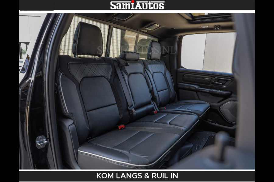 Dodge Ram Limited 540 PK | HUD | LUCHTVERING | MASSAGE | PASSAGIERSSCHERM | De Meest Luxe en Volle Pick-Up in zijn Klasse | Comfortabele Dubbele Cabine met Royale 5 Zitplaatsen | BPM vrij | Nu Leverbaar uit Voorraad | Voorraad Nr 2335 - 5153 | De specialist in Amerikaanse pick‑ups in Nederland en Europa.