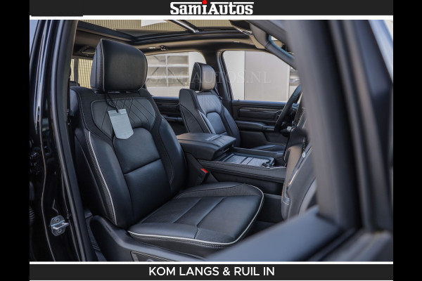 Dodge Ram Limited 540 PK | HUD | LUCHTVERING | MASSAGE | PASSAGIERSSCHERM | De Meest Luxe en Volle Pick-Up in zijn Klasse | Comfortabele Dubbele Cabine met Royale 5 Zitplaatsen | BPM vrij | Nu Leverbaar uit Voorraad | Voorraad Nr 2335 - 5153 | De specialist in Amerikaanse pick‑ups in Nederland en Europa.