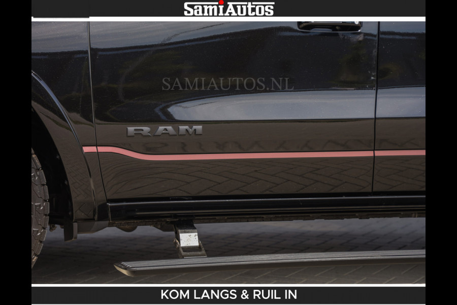 Dodge Ram Limited 540 PK | HUD | LUCHTVERING | MASSAGE | PASSAGIERSSCHERM | De Meest Luxe en Volle Pick-Up in zijn Klasse | Comfortabele Dubbele Cabine met Royale 5 Zitplaatsen | BPM vrij | Nu Leverbaar uit Voorraad | Voorraad Nr 2335 - 5153 | De specialist in Amerikaanse pick‑ups in Nederland en Europa.