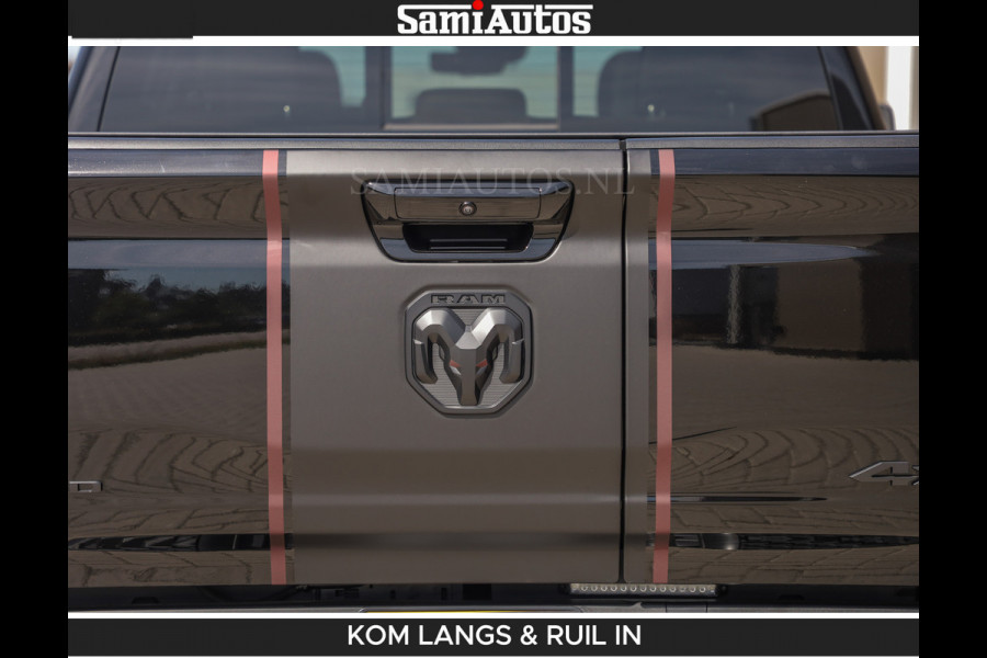 Dodge Ram Limited 540 PK | HUD | LUCHTVERING | MASSAGE | PASSAGIERSSCHERM | De Meest Luxe en Volle Pick-Up in zijn Klasse | Comfortabele Dubbele Cabine met Royale 5 Zitplaatsen | BPM vrij | Nu Leverbaar uit Voorraad | Voorraad Nr 2335 - 5153 | De specialist in Amerikaanse pick‑ups in Nederland en Europa.