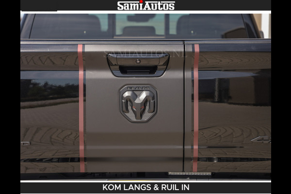 Dodge Ram Limited 540 PK | HUD | LUCHTVERING | MASSAGE | PASSAGIERSSCHERM | De Meest Luxe en Volle Pick-Up in zijn Klasse | Comfortabele Dubbele Cabine met Royale 5 Zitplaatsen | BPM vrij | Nu Leverbaar uit Voorraad | Voorraad Nr 2335 - 5153 | De specialist in Amerikaanse pick‑ups in Nederland en Europa.