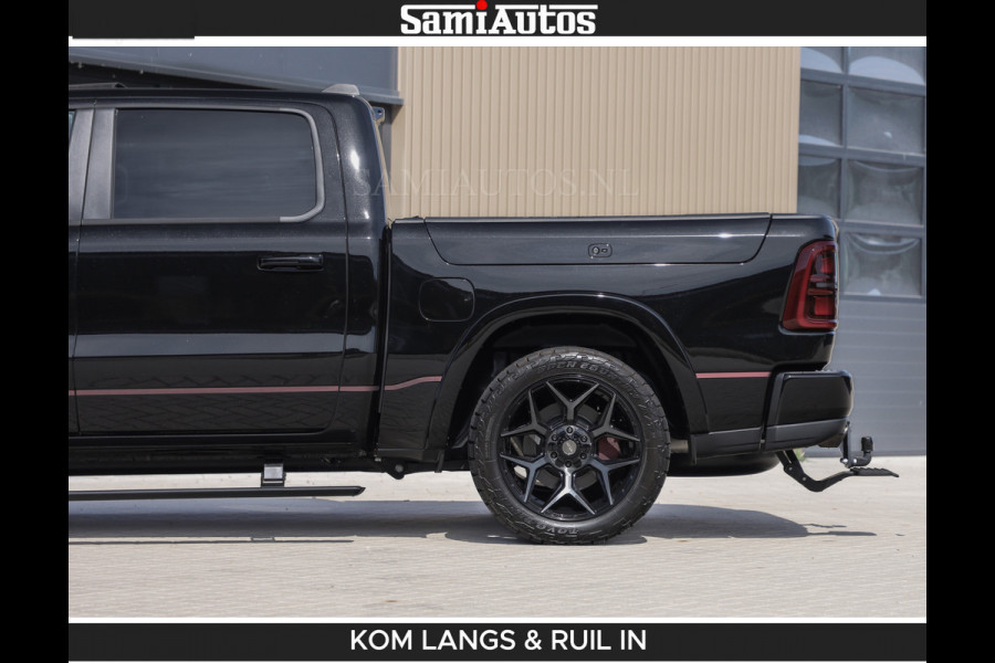 Dodge Ram Limited 540 PK | HUD | LUCHTVERING | MASSAGE | PASSAGIERSSCHERM | De Meest Luxe en Volle Pick-Up in zijn Klasse | Comfortabele Dubbele Cabine met Royale 5 Zitplaatsen | BPM vrij | Nu Leverbaar uit Voorraad | Voorraad Nr 2335 - 5153 | De specialist in Amerikaanse pick‑ups in Nederland en Europa.