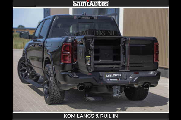 Dodge Ram Limited 540 PK | HUD | LUCHTVERING | MASSAGE | PASSAGIERSSCHERM | De Meest Luxe en Volle Pick-Up in zijn Klasse | Comfortabele Dubbele Cabine met Royale 5 Zitplaatsen | BPM vrij | Nu Leverbaar uit Voorraad | Voorraad Nr 2335 - 5153 | De specialist in Amerikaanse pick‑ups in Nederland en Europa.