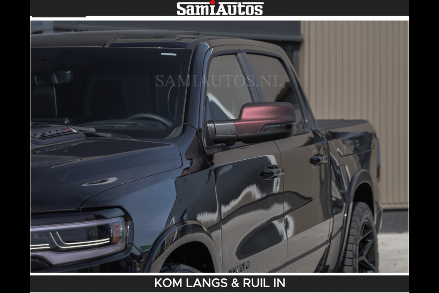 Dodge Ram Limited 540 PK | HUD | LUCHTVERING | MASSAGE | PASSAGIERSSCHERM | De Meest Luxe en Volle Pick-Up in zijn Klasse | Comfortabele Dubbele Cabine met Royale 5 Zitplaatsen | BPM vrij | Nu Leverbaar uit Voorraad | Voorraad Nr 2335 - 5153 | De specialist in Amerikaanse pick‑ups in Nederland en Europa.