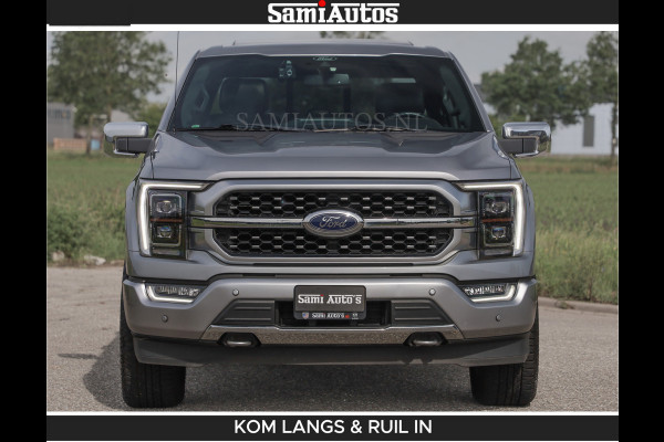 Ford USA F-150 PLATINUM | MASSAGE | PANO | GROOTSCHERM | COMFORT STOELEN | ADAPTIVE CRUISE | DC | DUBBELE CABINE | FACELIFT MODEL | GROOT SCHERM | 5 PERSOONS | DC | DASH CAM | MASSAGE | | De specialist in Amerikaanse pick‑ups in Nederland en Europa.