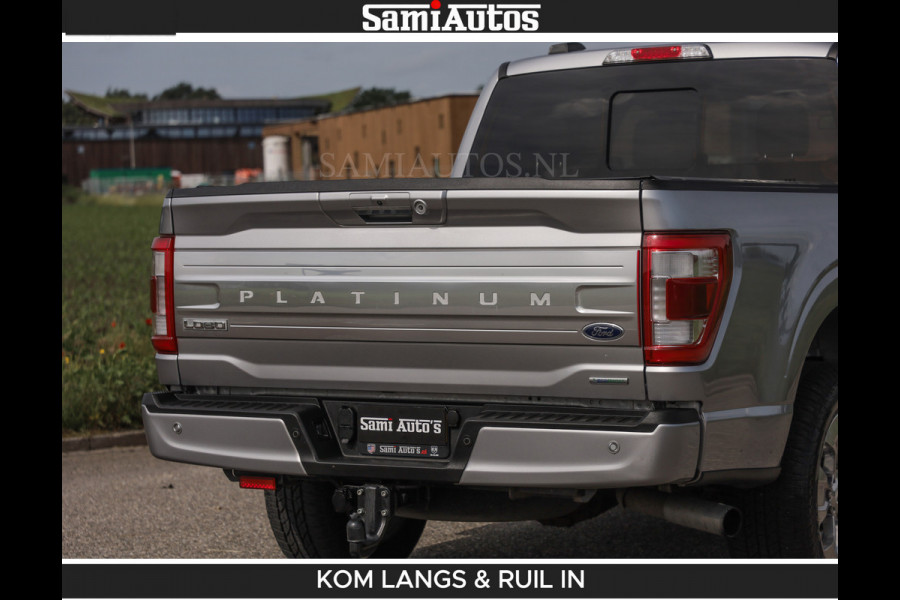 Ford USA F-150 PLATINUM | MASSAGE | PANO | GROOTSCHERM | COMFORT STOELEN | ADAPTIVE CRUISE | DC | DUBBELE CABINE | FACELIFT MODEL | GROOT SCHERM | 5 PERSOONS | DC | DASH CAM | MASSAGE | | De specialist in Amerikaanse pick‑ups in Nederland en Europa.