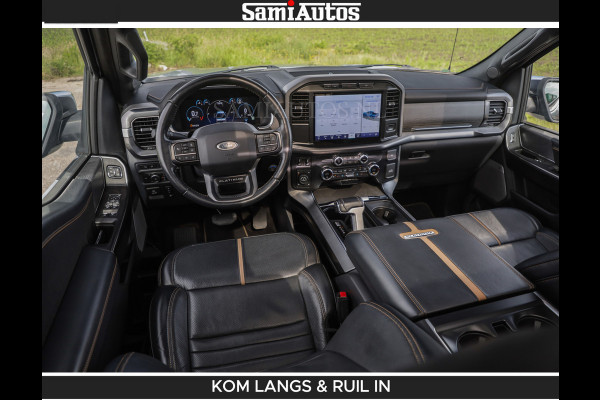 Ford USA F-150 PLATINUM | MASSAGE | PANO | GROOTSCHERM | COMFORT STOELEN | ADAPTIVE CRUISE | DC | DUBBELE CABINE | FACELIFT MODEL | GROOT SCHERM | 5 PERSOONS | DC | DASH CAM | MASSAGE | | De specialist in Amerikaanse pick‑ups in Nederland en Europa.