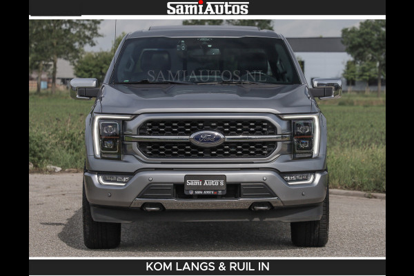 Ford USA F-150 PLATINUM | MASSAGE | PANO | GROOTSCHERM | COMFORT STOELEN | ADAPTIVE CRUISE | DC | DUBBELE CABINE | FACELIFT MODEL | GROOT SCHERM | 5 PERSOONS | DC | DASH CAM | MASSAGE | | De specialist in Amerikaanse pick‑ups in Nederland en Europa.