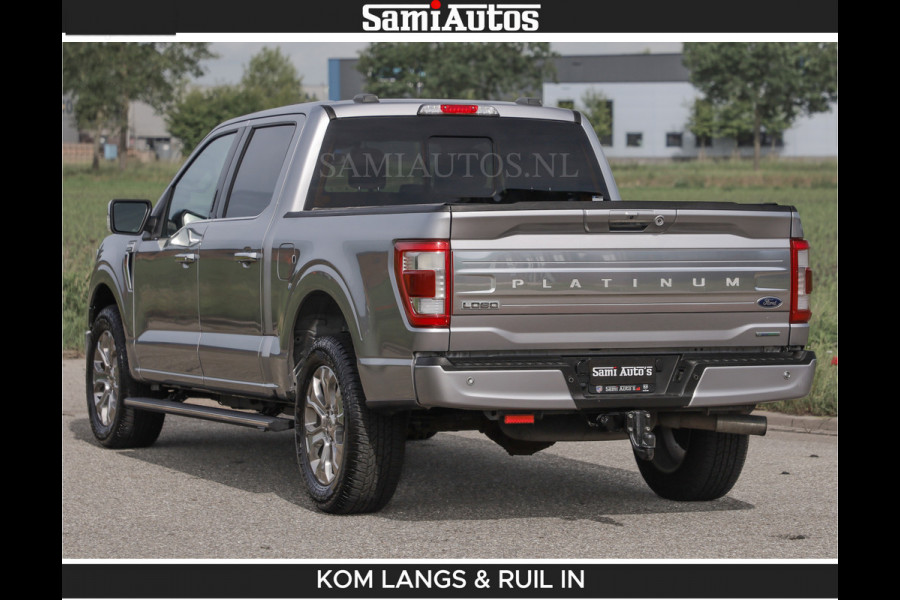 Ford USA F-150 PLATINUM | MASSAGE | PANO | GROOTSCHERM | COMFORT STOELEN | ADAPTIVE CRUISE | DC | DUBBELE CABINE | FACELIFT MODEL | GROOT SCHERM | 5 PERSOONS | DC | DASH CAM | MASSAGE | | De specialist in Amerikaanse pick‑ups in Nederland en Europa.