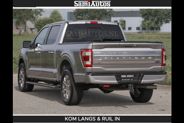 Ford USA F-150 PLATINUM | MASSAGE | PANO | GROOTSCHERM | COMFORT STOELEN | ADAPTIVE CRUISE | DC | DUBBELE CABINE | FACELIFT MODEL | GROOT SCHERM | 5 PERSOONS | DC | DASH CAM | MASSAGE | | De specialist in Amerikaanse pick‑ups in Nederland en Europa.