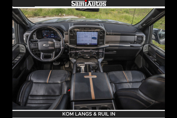 Ford USA F-150 PLATINUM | MASSAGE | PANO | GROOTSCHERM | COMFORT STOELEN | ADAPTIVE CRUISE | DC | DUBBELE CABINE | FACELIFT MODEL | GROOT SCHERM | 5 PERSOONS | DC | DASH CAM | MASSAGE | | De specialist in Amerikaanse pick‑ups in Nederland en Europa.