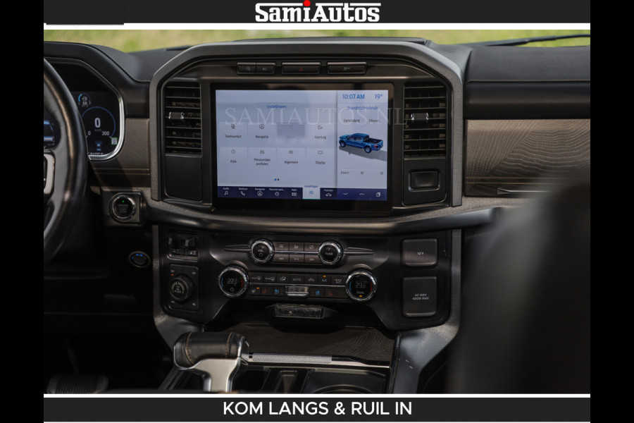 Ford USA F-150 PLATINUM | MASSAGE | PANO | GROOTSCHERM | COMFORT STOELEN | ADAPTIVE CRUISE | DC | DUBBELE CABINE | FACELIFT MODEL | GROOT SCHERM | 5 PERSOONS | DC | DASH CAM | MASSAGE | | De specialist in Amerikaanse pick‑ups in Nederland en Europa.