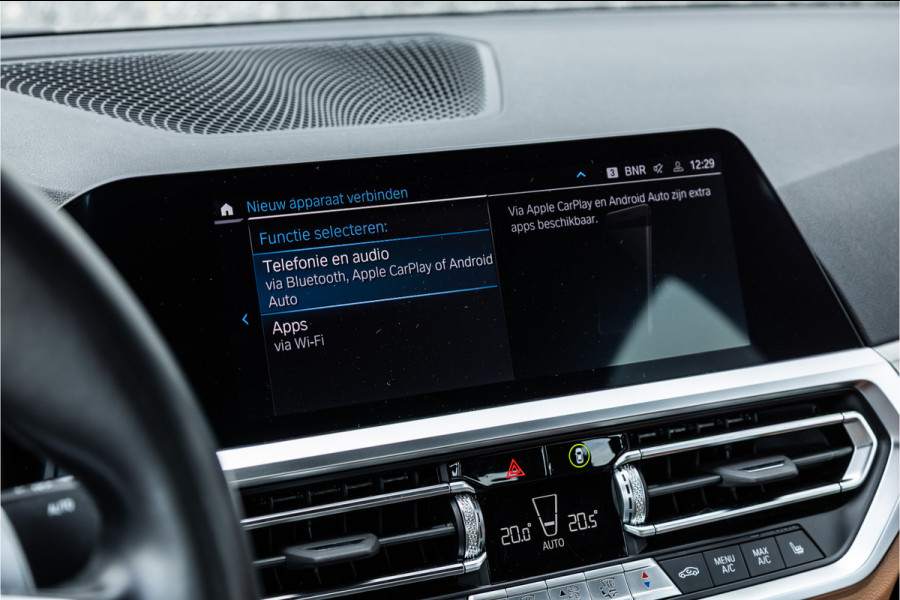 BMW 3-serie 320e M-Sport Dravitgrau / Schaal stoel / HiFi / Camera /