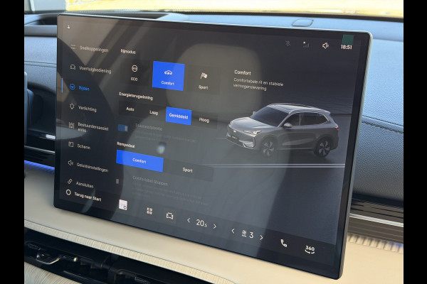 GEELY E5 Max+ 68 kWh | 475KM Bereik Speciaal Wit Leer Topuitvoering | Panoramadak | Elektr. Achterklep | 360° Camera | 8 Jaar Garantie Geely Wijchen