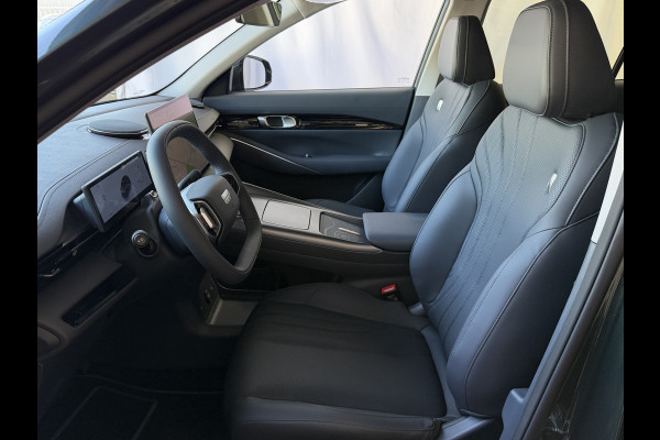 GEELY E5 Pro+ 68KW | Geventileerde & Verwarmde Stoelen | Moss Green | Warmtepomp | 360° Camera | 475 km WLTP