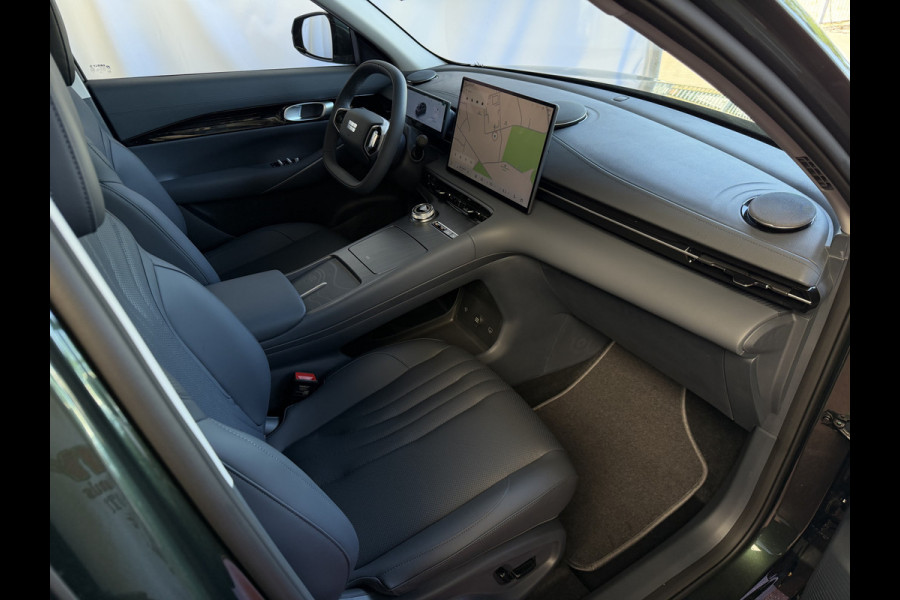 GEELY E5 Pro+ 68KW | Geventileerde & Verwarmde Stoelen | Moss Green | Warmtepomp | 360° Camera | 475 km WLTP
