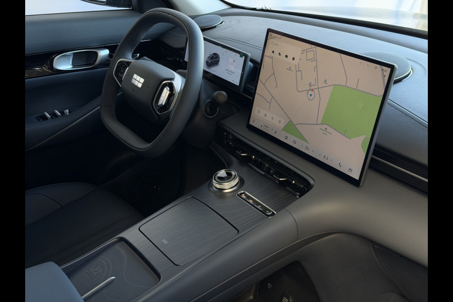 GEELY E5 Pro+ 68KW | Geventileerde & Verwarmde Stoelen | Moss Green | Warmtepomp | 360° Camera | 475 km WLTP