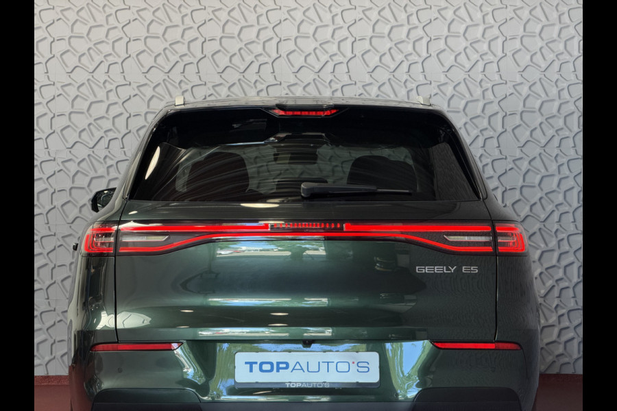 GEELY E5 Pro+ 68KW | Geventileerde & Verwarmde Stoelen | Moss Green | Warmtepomp | 360° Camera | 475 km WLTP