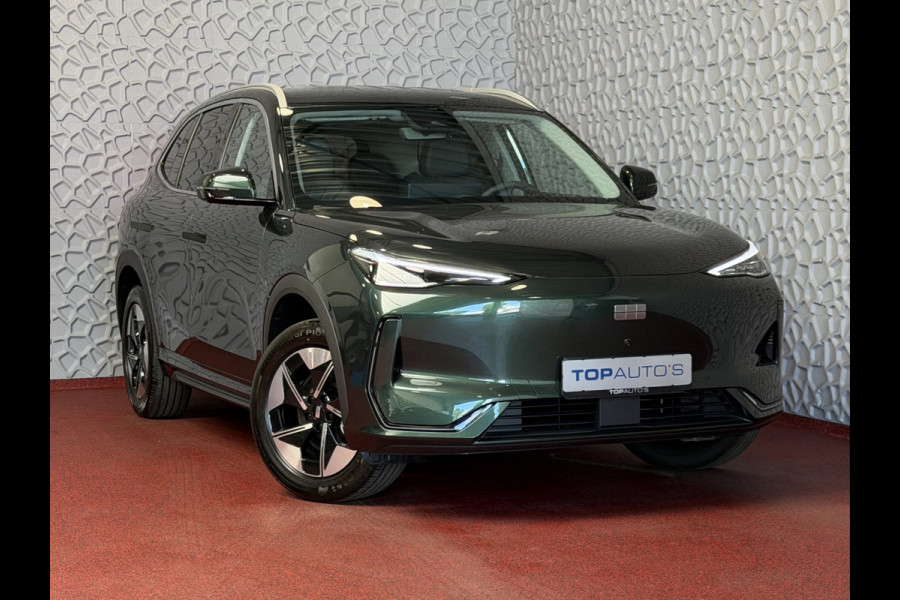 GEELY E5 Pro+ 68KW | Geventileerde & Verwarmde Stoelen | Moss Green | Warmtepomp | 360° Camera | 475 km WLTP