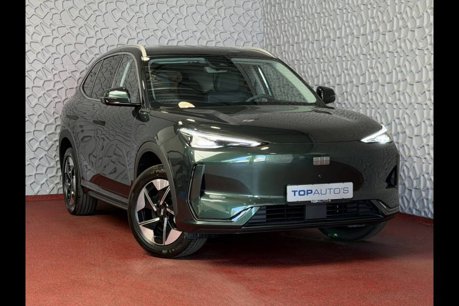 GEELY E5 Pro+ 68KW | Geventileerde & Verwarmde Stoelen | Moss Green | Warmtepomp | 360° Camera | 475 km WLTP