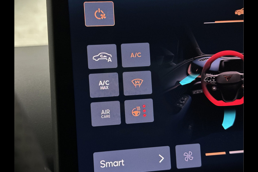 CUPRA Tavascan 286pk 77 kWh | Nieuw! | Winter-Pack | Warmtepomp | Verlengde Fabrieksgarantie | 7x Op Voorraad | Adaptive Cruise Control | 3-Zone Clima | Verwarmde Voorruit | Keyless-Entry | Sfeerverlichting | Stoelverwarming | Carplay | Stuurverwarming | Getint Glas | 19 inch | Lane-Assist | Camera | Draadloos Laden |