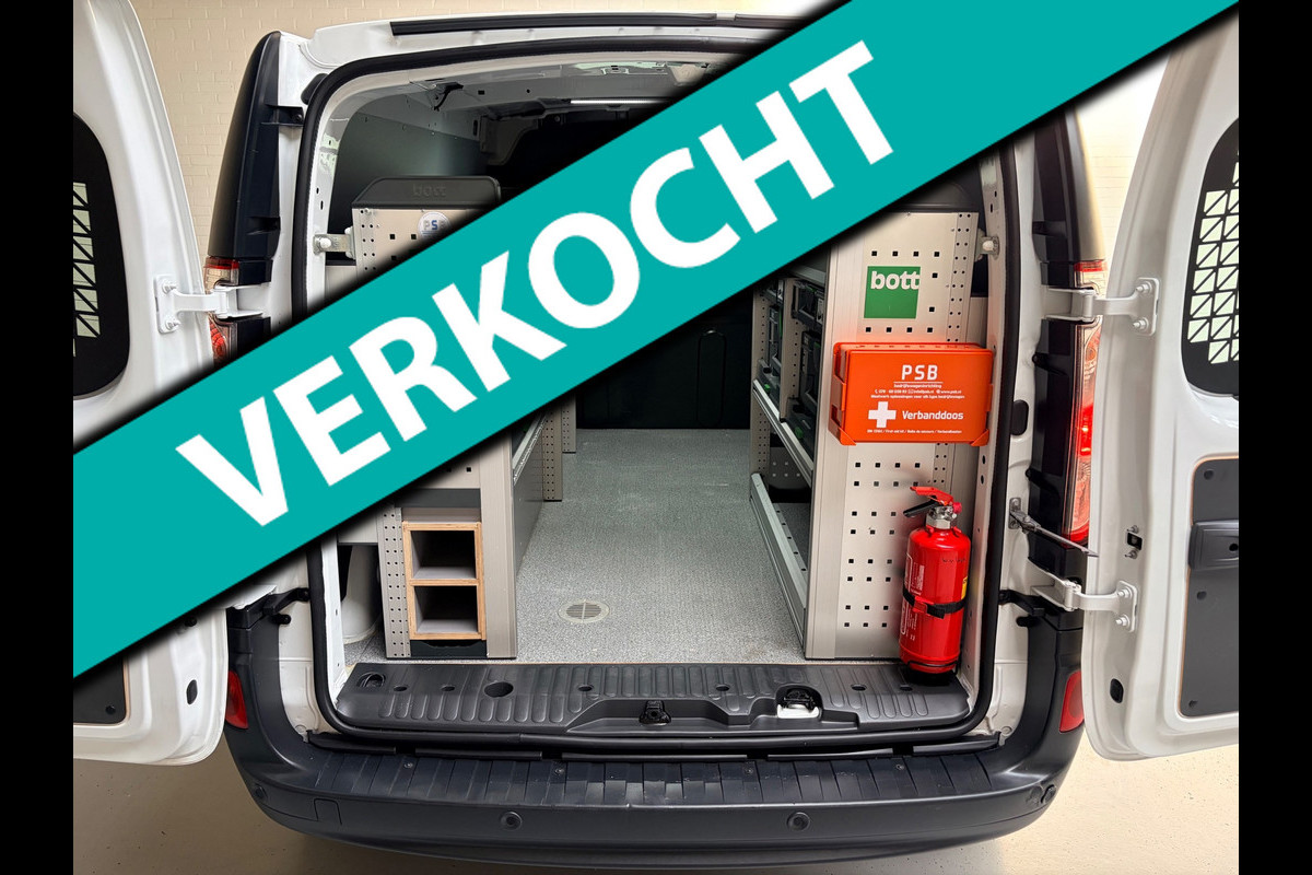 Renault Kangoo MAXI L2H1Servicewagen 1.5 Blue dCi 115pk euro6, BOTT inrichting, Airco, R-Link Navigatie, RIJKLAARPRIJS!