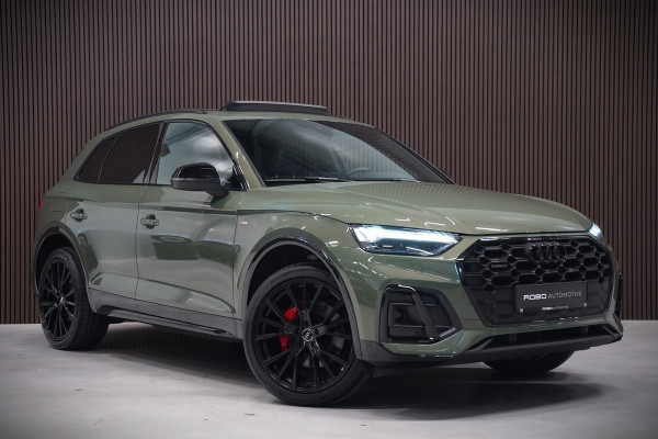 Audi Q5 50 TFSI e S edition Competition S-Line | Panoramadak | Stoelverwarming | Keyless | Matrix LED | Camera | Apple Carplay | Navigatie | Cruise Control | Ambiance Verlichting | SOH 100%