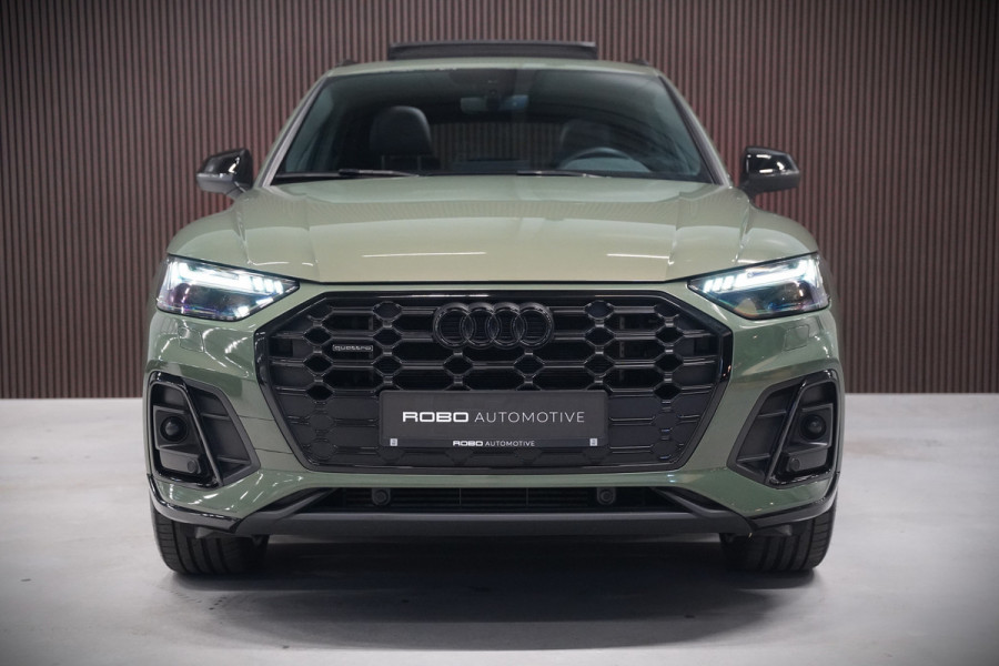 Audi Q5 50 TFSI e S edition Competition S-Line | Panoramadak | Stoelverwarming | Keyless | Matrix LED | Camera | Apple Carplay | Navigatie | Cruise Control | Ambiance Verlichting | SOH 100%
