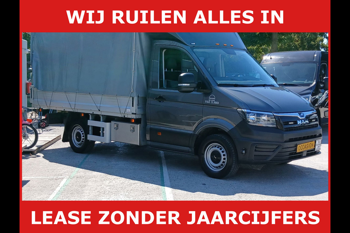 MAN TGE 3.180 35 2.0 S PICK UP L3 DSG LUXE 3 PERSONEN