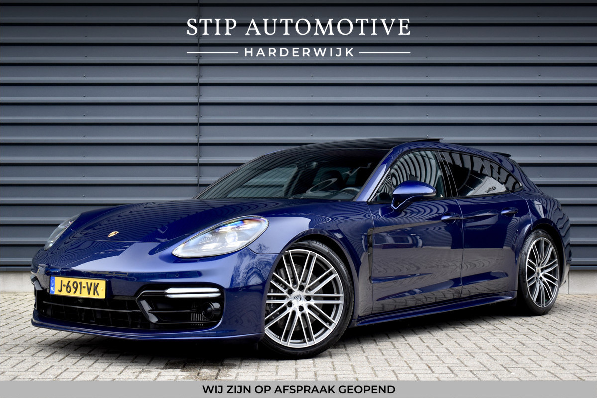 Porsche Panamera Sport Turismo 2.9 4 E-Hybrid 462pk SportDesign | Pano | ACC | 21'' Wielen | Matrix PDLS+ | Bose | Achterasbesturing | Head-Up | Stoelventilatie |
