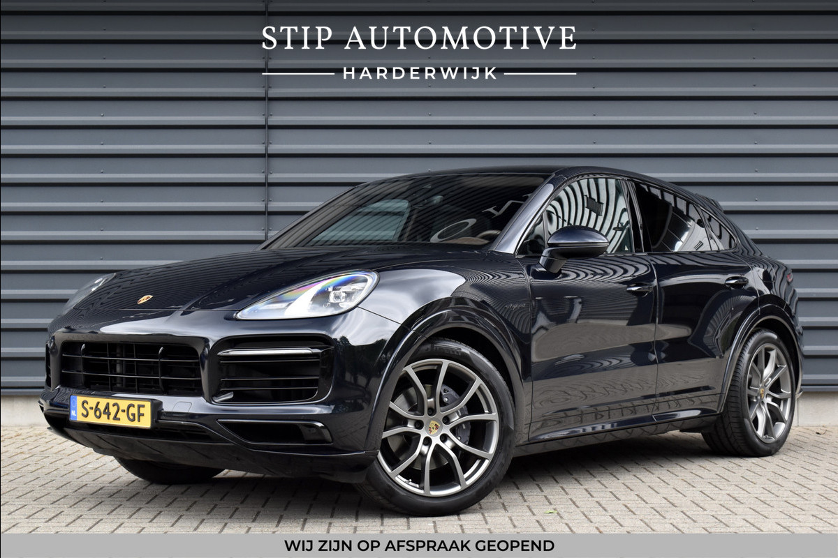 Porsche Cayenne Coupé 3.0 E-Hybrid 462pk Platinum Edition SportDesign | Panorama | Bose | Trekhaak elektr. | Stoelventilatie | 21'' Wielen |