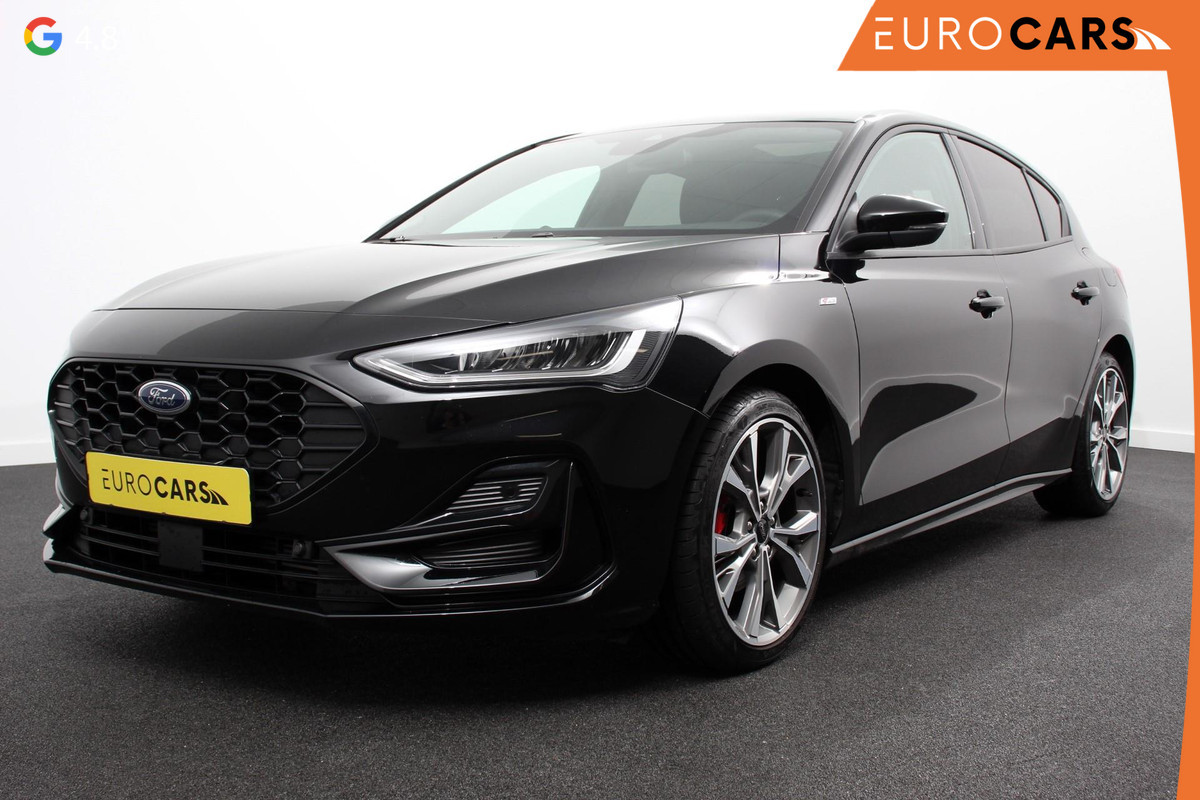 Ford Focus 1.0 ST Line X 125 Pk Automaat Panoramadak Navigatie Camera Lane/Side Assist Adaptive Cruise Control Apple Carplay/Android Auto Stoelverwarming Automaat Extra Getint Glas