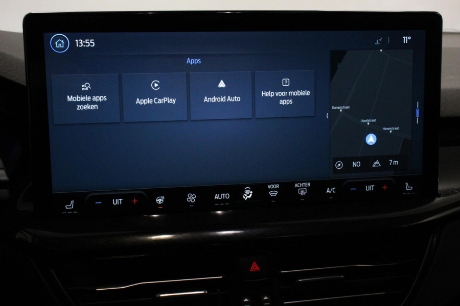 Ford Focus 1.0 ST Line X 125 Pk Automaat Panoramadak Navigatie Camera Lane/Side Assist Adaptive Cruise Control Apple Carplay/Android Auto Stoelverwarming Automaat Extra Getint Glas