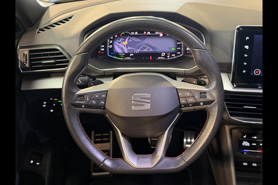 Seat Tarraco 1.4 TSI e-Hybrid PHEV FR Business FABRIEKSGARANTIE 03-2028 20"/Panoramadak/Trekhaak/360 camera/Keyless/Dodehoek/Elektrische klep/Stuur + stoelverwarming v+a