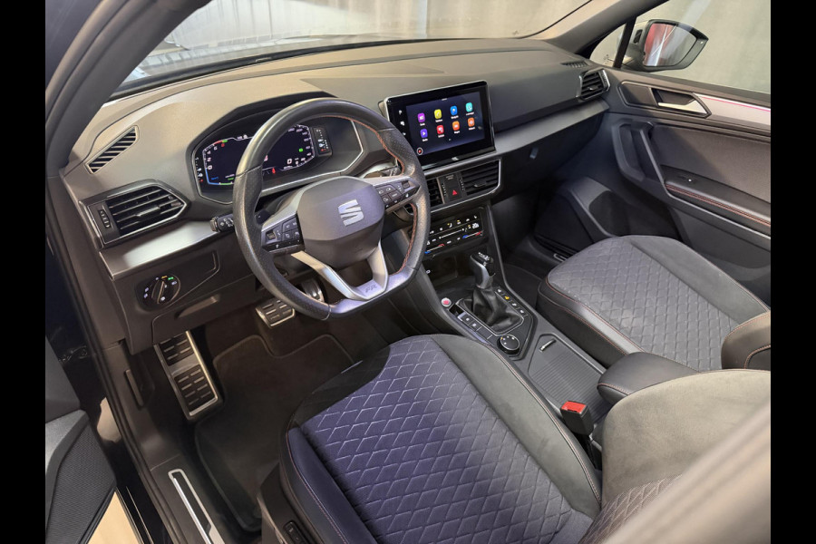 Seat Tarraco 1.4 TSI e-Hybrid PHEV FR Business FABRIEKSGARANTIE 03-2028 20"/Panoramadak/Trekhaak/360 camera/Keyless/Dodehoek/Elektrische klep/Stuur + stoelverwarming v+a