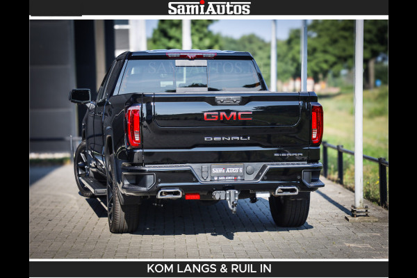 GMC Sierra DENALI 6.2 V8 426PK Full Option | De Meest Luxe Pick-Up in zijn Klasse | Comfortabele Dubbele Cabine met Royale 5 Zitplaatsen | BPM vrij | Nu Leverbaar uit Voorraad | Voorraad Nr 2252 | De specialist in Amerikaanse pick‑ups in Nederland en Europa.