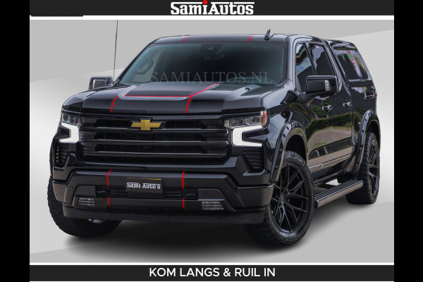 Chevrolet Silverado BEAST | HULK PACK | 6.2 V8 426PK | HUIF | BLACK OPS | BOM VOL | GARANTIE TOT 24-01-2028 | DC 5 PERSOONS | DUBBELE CABINE | HUD | COMFORT STOELEN GEKOELD EN VERWARMD | BOSE | EN NOG VEEL MEER ....|