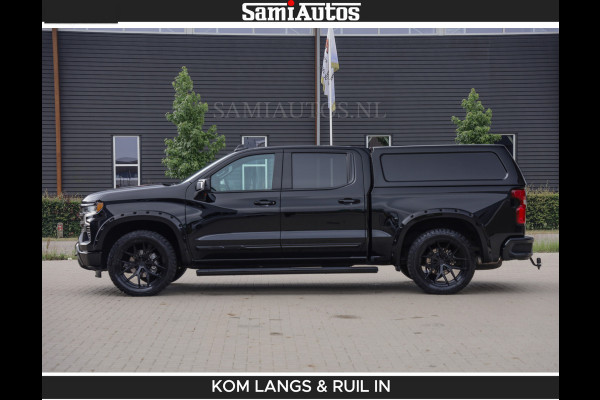 Chevrolet Silverado BEAST | HULK PACK | 6.2 V8 426PK | HUIF | BLACK OPS | BOM VOL | GARANTIE TOT 24-01-2028 | DC 5 PERSOONS | DUBBELE CABINE | HUD | COMFORT STOELEN GEKOELD EN VERWARMD | BOSE | EN NOG VEEL MEER ....|