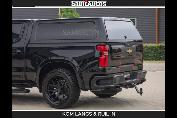 Chevrolet Silverado BEAST | HULK PACK | 6.2 V8 426PK | HUIF | BLACK OPS | BOM VOL | GARANTIE TOT 24-01-2028 | DC 5 PERSOONS | DUBBELE CABINE | HUD | COMFORT STOELEN GEKOELD EN VERWARMD | BOSE | EN NOG VEEL MEER ....|