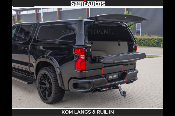 Chevrolet Silverado BEAST | HULK PACK | 6.2 V8 426PK | HUIF | BLACK OPS | BOM VOL | GARANTIE TOT 24-01-2028 | DC 5 PERSOONS | DUBBELE CABINE | HUD | COMFORT STOELEN GEKOELD EN VERWARMD | BOSE | EN NOG VEEL MEER ....|