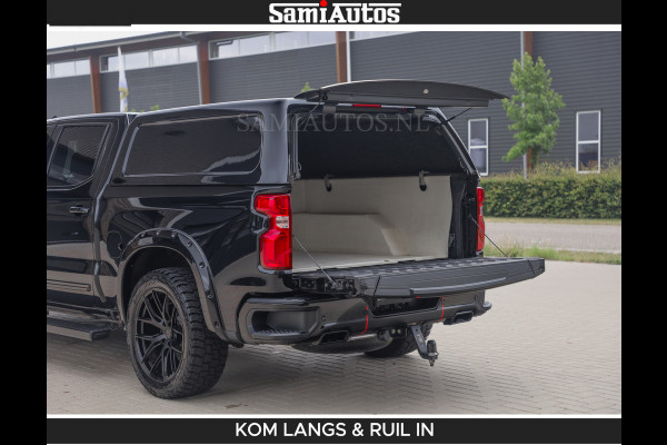 Chevrolet Silverado BEAST | HULK PACK | 6.2 V8 426PK | HUIF | BLACK OPS | BOM VOL | GARANTIE TOT 24-01-2028 | DC 5 PERSOONS | DUBBELE CABINE | HUD | COMFORT STOELEN GEKOELD EN VERWARMD | BOSE | EN NOG VEEL MEER ....|