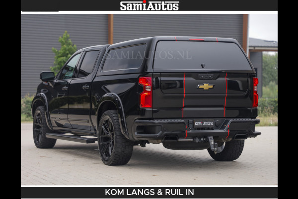 Chevrolet Silverado BEAST | HULK PACK | 6.2 V8 426PK | HUIF | BLACK OPS | BOM VOL | GARANTIE TOT 24-01-2028 | DC 5 PERSOONS | DUBBELE CABINE | HUD | COMFORT STOELEN GEKOELD EN VERWARMD | BOSE | EN NOG VEEL MEER ....|
