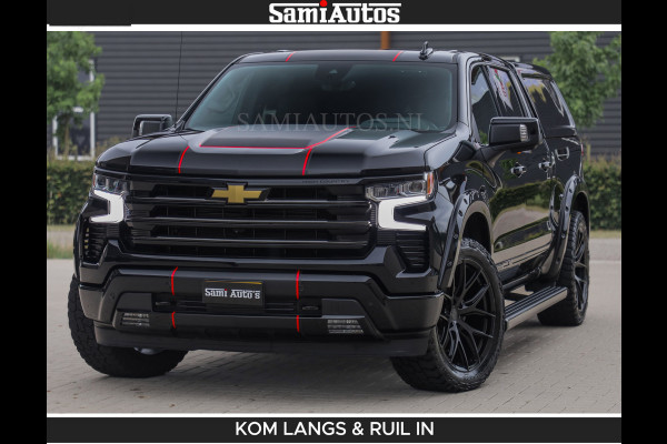 Chevrolet Silverado BEAST | HULK PACK | 6.2 V8 426PK | HUIF | BLACK OPS | BOM VOL | GARANTIE TOT 24-01-2028 | DC 5 PERSOONS | DUBBELE CABINE | HUD | COMFORT STOELEN GEKOELD EN VERWARMD | BOSE | EN NOG VEEL MEER ....|