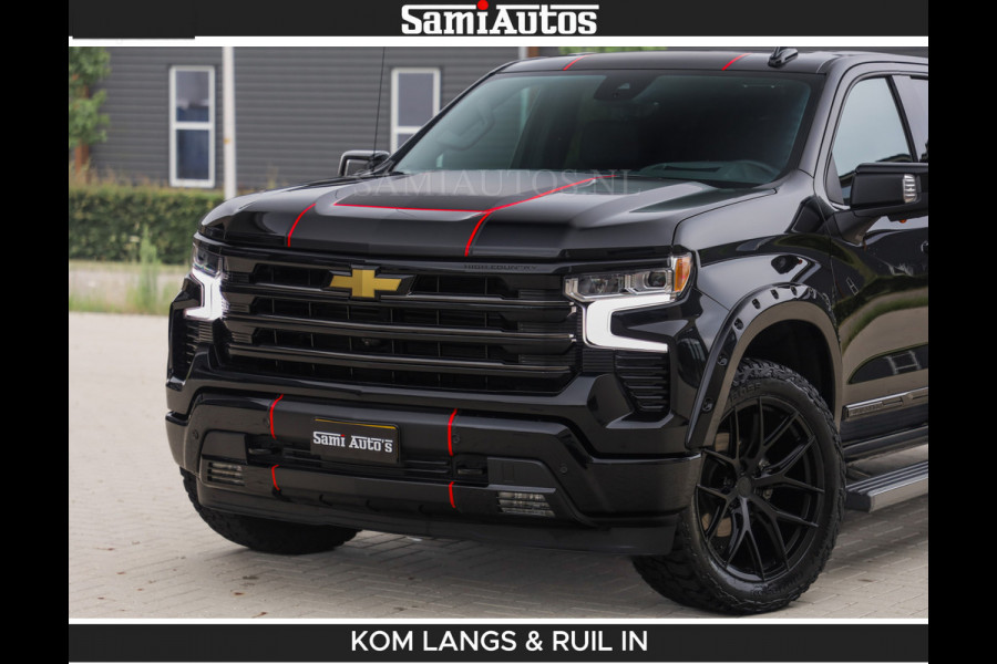 Chevrolet Silverado BEAST | HULK PACK | 6.2 V8 426PK | HUIF | BLACK OPS | BOM VOL | GARANTIE TOT 24-01-2028 | DC 5 PERSOONS | DUBBELE CABINE | HUD | COMFORT STOELEN GEKOELD EN VERWARMD | BOSE | EN NOG VEEL MEER ....|