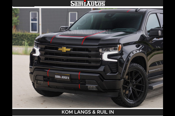 Chevrolet Silverado BEAST | HULK PACK | 6.2 V8 426PK | HUIF | BLACK OPS | BOM VOL | GARANTIE TOT 24-01-2028 | DC 5 PERSOONS | DUBBELE CABINE | HUD | COMFORT STOELEN GEKOELD EN VERWARMD | BOSE | EN NOG VEEL MEER ....|