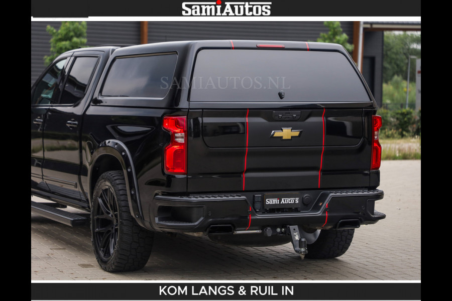Chevrolet Silverado BEAST | HULK PACK | 6.2 V8 426PK | HUIF | BLACK OPS | BOM VOL | GARANTIE TOT 24-01-2028 | DC 5 PERSOONS | DUBBELE CABINE | HUD | COMFORT STOELEN GEKOELD EN VERWARMD | BOSE | EN NOG VEEL MEER ....|