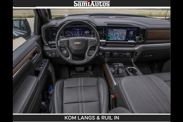 Chevrolet Silverado BEAST | HULK PACK | 6.2 V8 426PK | HUIF | BLACK OPS | BOM VOL | GARANTIE TOT 24-01-2028 | DC 5 PERSOONS | DUBBELE CABINE | HUD | COMFORT STOELEN GEKOELD EN VERWARMD | BOSE | EN NOG VEEL MEER ....|