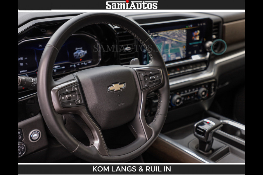Chevrolet Silverado BEAST | HULK PACK | 6.2 V8 426PK | HUIF | BLACK OPS | BOM VOL | GARANTIE TOT 24-01-2028 | DC 5 PERSOONS | DUBBELE CABINE | HUD | COMFORT STOELEN GEKOELD EN VERWARMD | BOSE | EN NOG VEEL MEER ....|